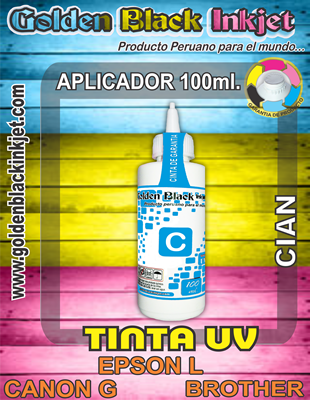 Tinta UV, Frasco 100ml.